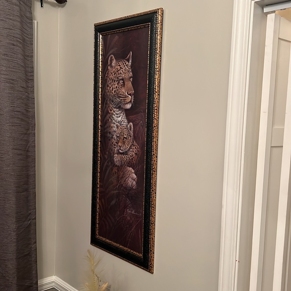 Ruane Manning's Maternal Affections, 24x12in framed